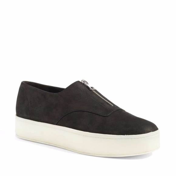 Vince Shoes - NIB $250 Vince 'Warner' Platform Sneaker in Black - size 5 and 9.5!